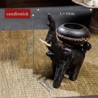 ราคา ไม้เนื้อแข็งช้างที่วางเทียนหอมผู้ถือเครื่องประดับวินเทจแสงเทียนอาหารค่ำไม้สร้างสรรค์ตกแต่งสัตว์บ้านเชิงเทียนกระถางธูป (23027123569)