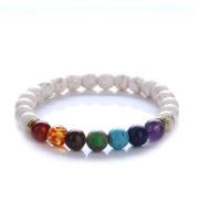 ราคา สร้อยข้อมือผู้หญิงสำหรับโยคะหินภูเขาไฟ8มม ทำจากหินธรรมชาติหินภูเขาไฟ Bsy1กำไลหินถักมือ (19736988748)