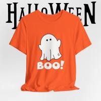 ราคา Sayes T Shirt HALLOWEEN T Shirt GHOST BOO T Shirt เสื้อยืด GHOST ตลก S 5XL (22875370924)