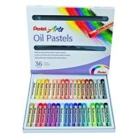 ราคา สีชอล์ค ตราเพนเทล Pentel Oil Pastels 12 16 25 36 50 สี สีชอล์คของแท้ สีชอล์ค12สี สีชอล์ค50สี สีชอล์คระบายสี สีชอล์คน้ำมัน 1 กล่อง สีชอล์ค pentel (2568628896)