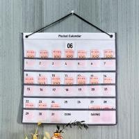 ราคา KAPEKANZ ฏิทินออมเงิน ช่องเสียบธนบัตร ปฏิทินออมเงินdiy ช่องเสียบธนบัตร แบบผ้า นำไปแขวนได้ ผ้าแคนวาส วัสดุผ้าใบ (22863565732)