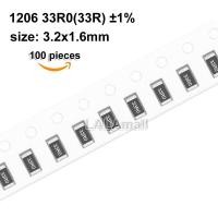 ราคา ตัวต้านทานชิปแบบ0R ตัวต้านทาน SMD 100ชิ้น3 2x1 6mm 13R 205R 287R 576R 33R0 1 24K โอห์ม1 74K โอห์ม13R0 2050 2870 4120 5760 1241 1206 1 W ตัวต้านทานชิป1 4W (19528704141)