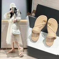 ราคา รองเท้าแตะ ยางหูคีบ รองเท้าแตะผู้หญิงพื้นหนากันลื่นสบายน้ำหนักเบาแฟชั่นรองเท้าแตะชายหาด (22248615004)