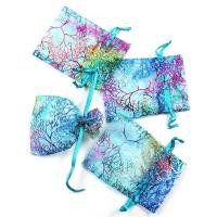 ราคา ATNV 25 ชิ้น เกาหลี น่ารัก ใหม่ ถุงของขวัญขนม กัลปังหา ของชำร่วยงานแต่งงาน กระเป๋าใส่เครื่องประดับ Organza (22257292556)