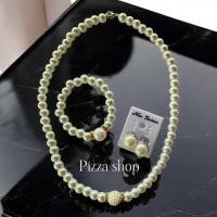 ราคา พร้อมส่งทันที สร้อยคอ กำไรมุกเครื่องประดับมุกเครื่องประดับชุดไทย (22411526229)