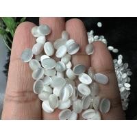 ราคา ตาแมว พลอยตาแมว LAB MADE Cats Eye WHITE SAPPHIRE COLOR หนัก 1 กะรัต รูปไข่ ราคา เป็น 10 เม็ด พลอย ขนาด 7X5 MM มิล (18736097715)