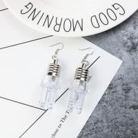 ราคา ต่างหูระย้าหลอดไฟไฟสีสันสดใสสำหรับผู้หญิงหญิงสาวไนท์คลับเครื่องประดับต่างหูสำหรับปาร์ตี้ดิสโก้ (22595942926)