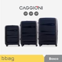 ราคา bbag shop Caggioni กระเป๋าเดินทางรุ่นบอสโก Bosco 18081 20นิ้ว 24นิ้ว 28นิ้ว วัสดุโพลีพร็อพไพลีน PP แบบซิป 4 ล้อ หมุนได้ 360 องศา รหัสล๊อค TSA กระเป๋าเดินทางล้อลาก คาจีโอนี่ (21565246292)