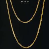 ราคา สร้อยคอทองคำแท้ 9K ITALY 375 ลายสี่เสา (11248473842)