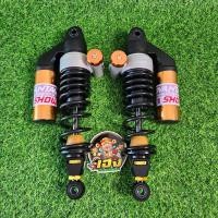 ราคา โช๊คหลัง SHOWA TECH4 แกนดำ สปิงดำ โช๊คโชว่า สูง 330 mm ใส่รถ WAVE DREAM ทุกรุ่น โช๊คหลังโชว่าเทค4 สีดำ ตัวท๊อป รับประกัน 3เดือน (22852025531)