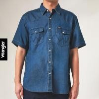ราคา WRANGLER เสื้อเชิ้ตแขนสั้นผู้ชาย คอลเลคชั่น Wrangler For All ทรง Regular รุ่น WR S624MSHSN44 (21985883200)