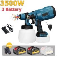 ราคา กาพ่นสีไฟฟ้า กาพ่นสีไร้สาย เครื่องพ่นสีไฟฟ้า 3000W 48V กาพ่นสีไฟฟ้าไร้สาย ใช้ได้ทั้งสีน้ำ สีน้ำมัน อุปกรณ์ทาสี ความจุ สีพ่นรถยนต์ ที่ทาสีบ้าน ใช้แบตเตอรี่สากลของ makita (22649331786)