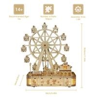 ราคา ชิงช้าสวรรค์ดนตรีของขวัญกำหนดเองส่วนประกอบ Diy ปริศนา3D ของเล่นปริศนาไม้ (20287104170)