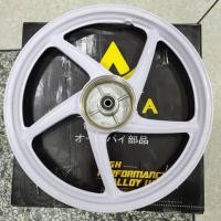 ราคา ล้อแม็ก ล้อหลัง 5ก้าน สีขาว WAVE110i WAVE125 WAVE100S บูช ลูกปืน ล้อหลัง 1 วง (22910077654)