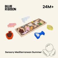 ราคา Blue Ribbon Toys ของเล่นไม้จับคู่ผิวสัมผัสฤดูร้อนเมดิเตอร์เรเนียน (22860507062)