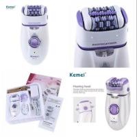 ราคา ส่งจากไทย Kemei ของแท้ เครื่องถอนขน โกนขน 2in1 ระบบชาร์จไฟไร้สาย พร้อมไฟฉายในตัว ใช้ได้ทั้งถอนและโกนในเครื่องเดียว สินค้าพร้อมส่ง รุ่น KM 2668 (22968503739)