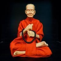 ราคา หลวงพ่อโต พรหมรังษี วัดระฆัง หน้าตัก 5 นิ้ว งานไฟเบอร์หุ่นขี้ผึ้งห่มจีวรจริงติดผมเหมือนจริง FB (4073800216)