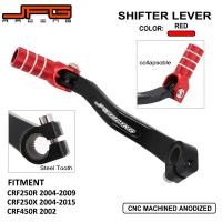 ราคา Jfg แข่งรถจักรยานยนต์สีแดง CNC อลูมิเนียมพับเกียร์เปลี่ยนก้าน S hifter เหยียบสำหรับฮอนด้า CRF250R crf250x CRF450R CRF 250R 250X 450R 2002 2015 2003 2004 2005 2006 2007 2008 2009 2010 2011 (2161098217)