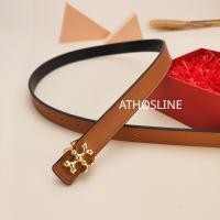 ราคา Tory เข็มขัด Burch สำหรับผู้หญิงหนังแท้ TB หรูหราแบรนด์หัวเข็มขัดชุดเข็มขัดสำหรับยีนของขวัญสำหรับเธอ2 5ซม (20486199919)