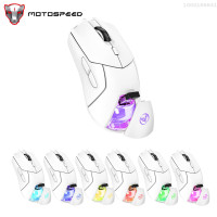 ราคา MOTOSPEED เมาส์ไร้สาย T40 T40 2 4G BT5 1 ตัวรับสัญญาณ USB BT5 1สามโหมดเม้าส์กับ7 RGB เมาส์สำหรับเล่นเกมส์สำหรับคอมพิวเตอร์พีซีโน้ตบุ๊คแบตเตอรี่แบบชาร์จไฟได้ปรับได้4000DPI (19997970443)