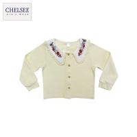 ราคา Chelsee เสื้อคาร์ดิแกน แขนยาว เด็กผู้หญิง รุ่น 238007 ปกลายดอกไม้ ติดกระดุม ผ้า Cotton 100 อายุ 1 5 10 ปี เสื้อผ้าเด็กโต (22816720774)