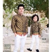 ราคา ชุดไทย เสื้อลูกไม้ ผ้าถุงสำเร็จ Mae Yhing Long ผ้าไทยขลิบทอง ชุดไทยแม่ลูก ชุดครอบครัว ชุดไทยประยุกต์ ชุดไทยลูกไม้ (18218274844)