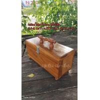 ราคา กล่องใส่ยา กล่องใส่ยาไก่ชน กล่องยาไก่ ไม้สัก เคลือบเงา ขนาด ก 14 ย 37 ส 18 cm (21537271341)