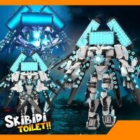 ราคา จัดส่งในวันเดียวกัน Titan Computer King skibidi toilet โมเดล MOC titan speakermanTitan camera man ทีวีแมน ของ ตัวต่อ (22889180352)
