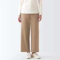 ราคา MUJI กางเกงผ้าชิโน่ ทรงขากว้าง WOMEN 4 WAY STRETCH CHINO EASY WIDE PANTS กางเกงผู้หญิง (19160542003)