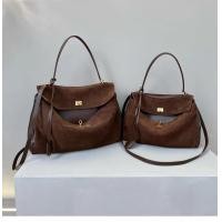 ราคา ฤดูใบไม้ร่วง ฤดูหนาว Suede Patched เสื้อท่อนบน Layer Cowhide Kelly Bag Lock Buckle Handheld Tote Bag Commuter Single Shoulder Crossbody Large Bag (22893523942)