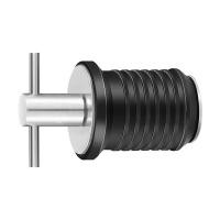 ราคา Marine Boat Drain Plug T Handle Screw Adjustable Rubber Deck Drain Plug (19680841752)