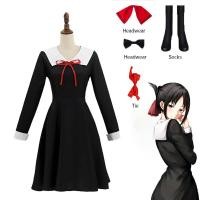 ราคา อะนิเมะ Kaguya Sama ความรักคือสงคราม Copaly ชุดคอสเพลย์ Shinomiya Kaguya เครื่องแต่งกายชุดเดรสเจ้าหญิงน่ารักกับหมวกถุงเท้า Fujwara Chika ชุดนักเรียน (21124799600)