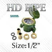 ราคา มิเตอร์น้ำ SANWA ขนาด 1 2 (20774762951)