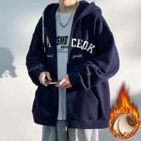 ราคา เสื้อแจ็กเก็ตกีฬาสำหรับวัยรุ่นชายและเสื้อกันหนาวมีฮู้ดทรงหลวมฤดูหนาวบวกกำมะหยี่อินเทรนด์อเมริกัน (22745602596)