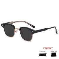 ราคา WGBTR90 Alloy Square Polarized Sunglasses Women Retro Vintage Sunglasses Men Fashion Glasses Brand UV400 Eyeglasses Shades (21771427630)
