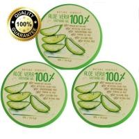 ราคา 3 กระปุก Aloe Vera Nature perfect Soothing 100 สุดยอดเจล ว่านหางจระเข้ 50ml (120875429)