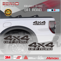 ราคา สติ๊กเกอร์4X4 OFF ROADสติ๊กเกอร์ออฟโรด 4X4 สติกเกอร์แต่งรถสติ๊กเกอร์แต่ง ติดข้างรถ กระบะ 2 ประตู แคป และ 4 ประตู จำนวน2ชิ้น สติ๊กเกอร์เกรดเยอรมัน ฟิล์ม นำเข้าจากเยอรมัน (16872300548)