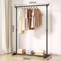ราคา HOT SALE สินค้าพร้อมส่ง ราวตากผ้า ราวตากผ้าถูกๆ โครงเหล็ก 65 105 ซม clothes rack ราวมินิมอล ราวตากผ้าพับได้ Space Savers ราวแขวนผ้าทนๆ ราวแขวนผ้า (22982300930)