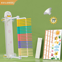 ราคา KELONG1 อุปกรณ์วัดการกระโดดในแนวตั้งสำหรับเด็กเครื่องมือฝึกสำหรับเด็กทารกกระโดดสูงและของเล่นตบ (22525692598)