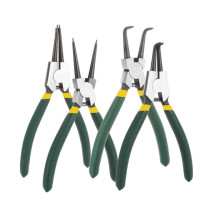 ราคา คีม 4ชิ้น คีมถ่าง หุบ คีมหนีบ คีมถ่างแหวน 7 นิ้ว คีมหุบแหวน คีมหุบถ่าง คีมถอดปิ้นล็อค ปากตรง ปากงอ แข็งแรง ทนทาน ราคาถูก พร้อมส่ง COD (23060885152)