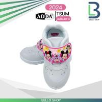ราคา ADDA ลาย TSUM รองเท้านักเรียนหญิง ผ้าใบขาว แอ๊ดด้า สีขาว ของแท้ รุ่นใหม่2024 (17436875220)