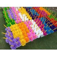 ราคา พร้อมส่ง ดอกไม้ ธูปเทียนปักกระทง เทียนเหลือง ดอกไม้คละสี 50 คู่ 100 ดอก (22860309779)