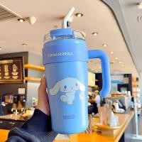ราคา Sanrio Hello Kitty ขวดเก็บความร้อน 860มล กระติกเก็บความเย็น Kuromi Cinnamoroll จุได้เยอะทำจากสเตนเลสแก้วกระบอกน้ำ (23025941719)