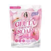 ราคา สบู่กลูต้าพิ้งค์แองเจิ้ล Pink Angel Gluta Whitening Soap (22875628915)