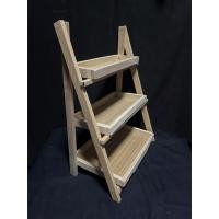 ราคา ชั้นไม้พับได้ วางของ สำหรับวางต้น ไม้สัก ตกแต่งบ้าน โชว์สินค้า ชั้นวางตกแต่ง พับเก็บได้ (20536994363)