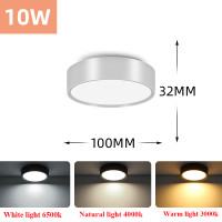 ราคา จัดส่ง3วัน ไฟดาวน์ไลท์ ดาวน์ไลท์ led ดาวไลท์ติดลอย Downlight ไฟ led กลม โคมไฟเพดาน คูลไวท์ ดาวน์ไลท์ติดลอย 5W 10W ไฟแต่ (20962082428)