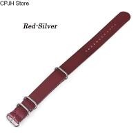 ราคา CPJH Store Cowhide Bracelet 14 16 18 20 22 24 mm Watch Band Genuine Leather Strap for NATO ZULU Style Men Women Watch Accessories Replacement Band 14mm 16mm 18mm 20mm 22mm 24mm (17322848181)