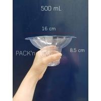 ราคา 50ใบ ถ้วยบิงซูใส ถ้วยบิงซูดอกไม้ ถ้วยใส่บิงซู ถ้วยน้ำแข็งไส ถ้วยพลาสติกใส่บิงซู 500 มล (19484571904)