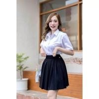 ราคา กระโปรงนักศึกษาพลีทจีบรอบยาว 14 36 นิ้ว เอวฟรีไซส์23 34นิ้ว เอวXL 35 40นิ้ว เอวXXL 40 45นิ้ว มีกระเป๋าฟรีไซส์23 34นิ้ว (22984256393)