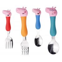 ราคา ชุดเครื่องใช้บนโต๊ะอาหารสำหรับเด็กหมูเป็ปป้า4ชิ้นครอบครัวสี่คนไม่มีแพ็คเกจช้อนสองช้อนสองส้อมการ์ตูนน่ารักสแตนเลสสตีลขึ้นรูปของใช้บนโต๊ะอาหารสำหรับเด็ก (22980729216)
